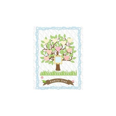 Sizzix Vyřezávací šablona Rodinny strom A5 15 ks – Zboží Dáma