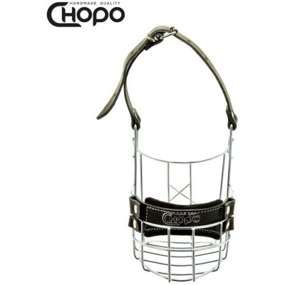 Chopo Náhubek kovový Knírač střední pes – Zboží Dáma