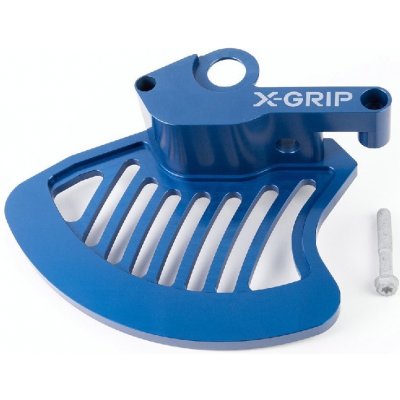 X-GRIP kryt předního brzdového kotouče KTM EXC,EXC-F, HUSQVARNA TE, FE ,TC, FC 16-, GASGAS EC, EC-F, MC, MC-F 21-, barva světle modrá | Zboží Auto