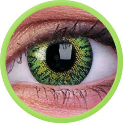 MaxVue Vision ColorVue Trublends One-Day Green nedioptrické 10 čoček – Zboží Mobilmania
