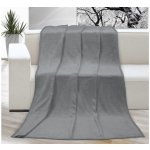 Bellatex Přikrývka Korall micro šedá – Zboží Mobilmania