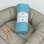 Tulimese Péřová zavinovačka mušelínová blankytná – Hledejceny.cz