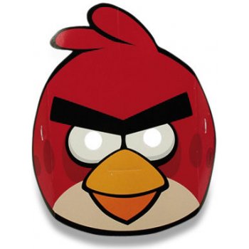 Papírová maska Angry Birds