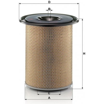 MANN-FILTER Vzduchový filtr MANN C301185 (MF C301185) – Hledejceny.cz