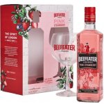 Beefeater Pink Gin 37,5% 0,7 l (dárkové balení 1 sklenice) – Zboží Dáma