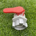 BRADAS Kulový ventil vstup S60x6 výstup S60x6 se zátkou BR-IBCS60F-BAVS60M-MC – Hledejceny.cz