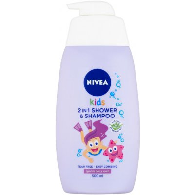 Nivea Kids Boy 2v1 sprchový gel a šampon 500 ml – Zboží Mobilmania