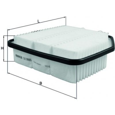 Vzduchový filtr KNECHT LX 3005 – Hledejceny.cz