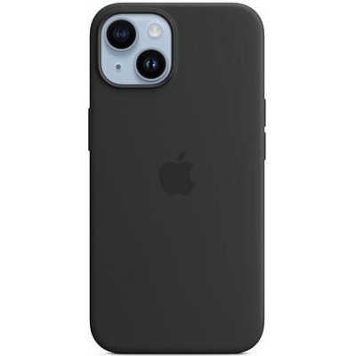 Apple iPhone 14 Silicone Case with MagSafe - Midnight MW5R3ZM/A – Zboží Mobilmania