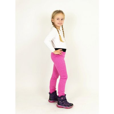 Kocour Mourek Dívčí softshellové s fleecem růžový melír – Zbozi.Blesk.cz