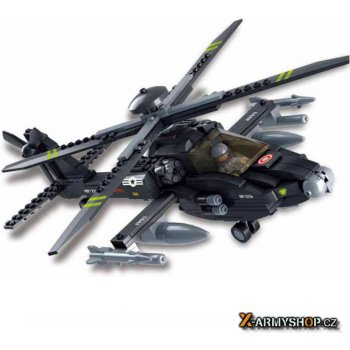 Sluban - Russian Hind MI-24S Attack Helicopter Brick Building Set - M38-B1137 - View #9