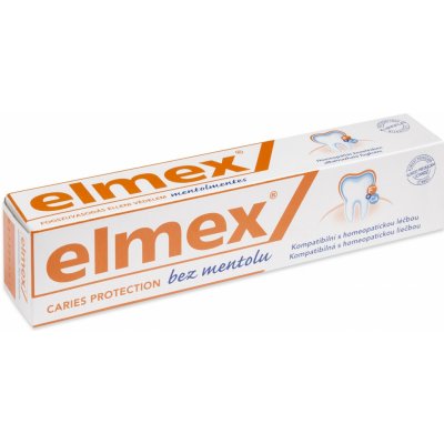 Elmex Caries Protection zubní pasta bez mentolu 75 ml – Zbozi.Blesk.cz
