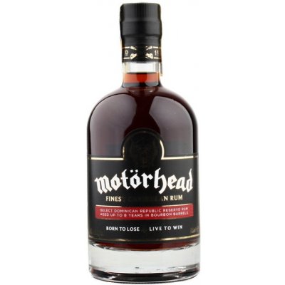 Mötorhead Finest Caribbean Rum 40% 0,7 l (holá láhev) – Zboží Mobilmania