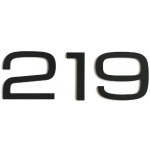 Domovní číslo - samostatné číslice - MODERNÍ - 3 číslice 12 cm – Zboží Mobilmania