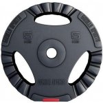 Gorilla Sports kotouč 5 kg s úchopy plast cement 30 mm – Hledejceny.cz