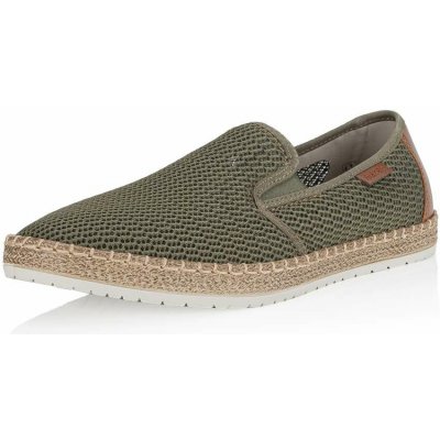 Rieker pánské mokasíny B5276-54 zelené – Sleviste.cz