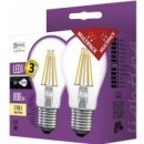 Žárovka Emos LED žárovka Filament A60 E27 6,7W=60W teplá bílá Z74260.2 2 ks