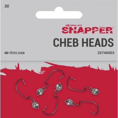 KORUM Snapper Cheb heads vel.1 7g – Hledejceny.cz