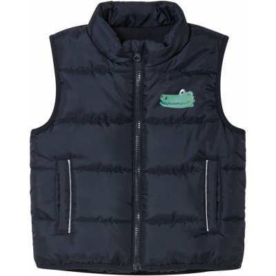 lupilu Chlapecká prošívaná vesta navy modrá – Sleviste.cz
