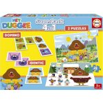 Educa Superpack 4v1 Hey Duggee domino pexeso a 2 puzzle s 25 dielikmi – Zbozi.Blesk.cz