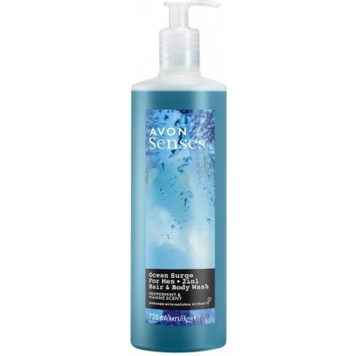 Avon Senses sprchový gel s vůní moře a máty 720 ml