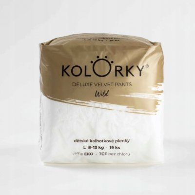 Kolorky Deluxe Velvet wild L 8-13 kg 19 ks – Zbozi.Blesk.cz