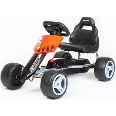 Go-kart Dětská šlapací motokára Baby Mix Speedy červená – Zboží Dáma