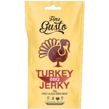 Fine Gusto Krůtí jerky BBQ 25 g