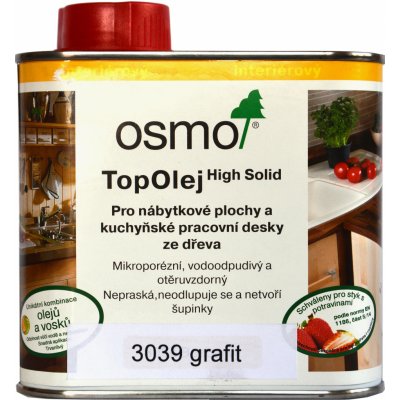 Osmo 3039 Top olej 0,5 l Graphit – Sleviste.cz