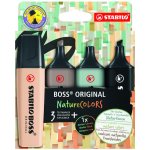 Stabilo Boss Original NatureCOLORS 4 barvy 2-5 mm 70/4-2-5 – Zboží Dáma