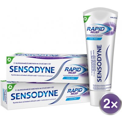 Sensodyne Rapid 2 x 75 ml – Zbozi.Blesk.cz