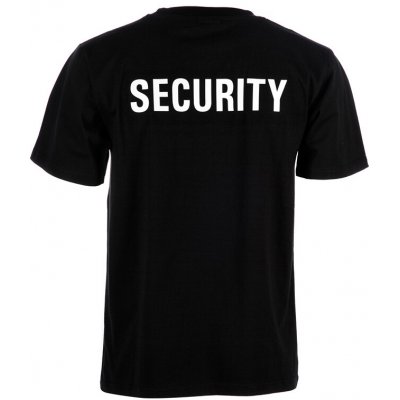 Tričko s potiskem SECURITY Z0091 bílé – Zboží Dáma