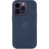 Pouzdro a kryt na mobilní telefon Apple Pouzdro COVEREON LEATHER kožené s podporou MagSafe iPhone 12 - Navy modré