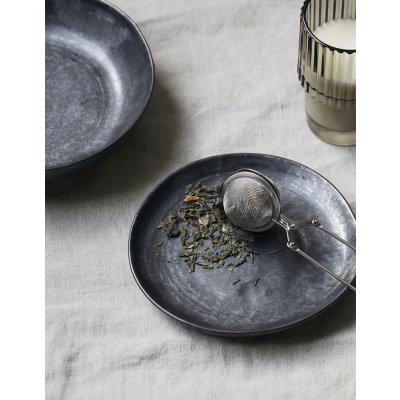 Dezertní talíř Pion Black Brown 16,5 cm House Doctor – Zbozi.Blesk.cz