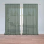 Záclony Lesní zelená: 2 ks - 150x250 cm - Sablio – Hledejceny.cz