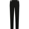 Dámské klasické kalhoty Calvin Klein dámské kalhoty MONOCHROME TAPERED MILANO pant černé
