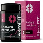 AjemFIT BIO Raw Hovězí Játra 60 kapslí 30 g – Hledejceny.cz