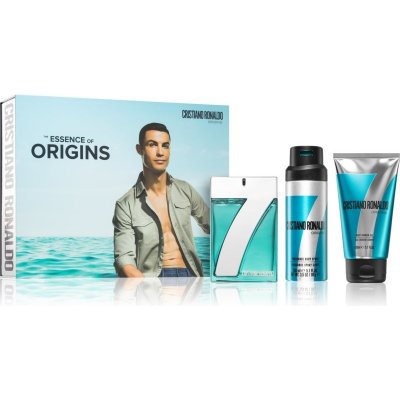 Cristiano Ronaldo The Essence Of Origins EDT 100 ml + deodorant 150 ml + sprchový gel 150 ml – Hledejceny.cz