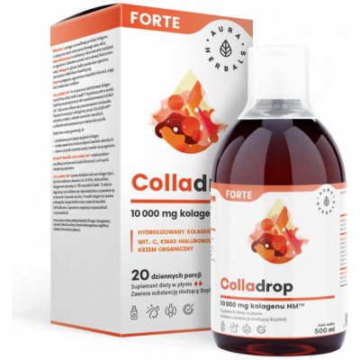 Aura Herbals Colladrop Forte Kolagen HM 10 000 mg 500 ml