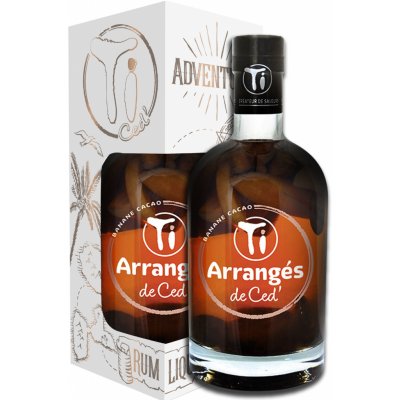 Ti Rhum Arrangés Banana Cocoa 32% 0,7 l (holá láhev) – Zboží Mobilmania