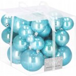 SPRINGOS Vánoční baňky perleťově modré sada 37ks CA0845-XG – Hledejceny.cz