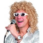 PARUKA Solista kudrnatá blond s brýlemi – Hledejceny.cz