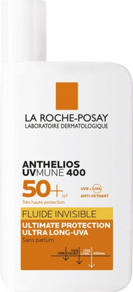 La Roche-Posay Anthelios UVMune 400 Invisible Fluid osvěžující fluid SPF50+ 50 ml