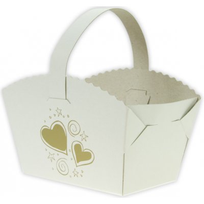 Svatební košíčky 'Bezděz' - srdce – Hledejceny.cz