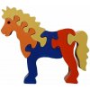 Dřevěná hračka Drewmax 161248 puzzle Malý kůň