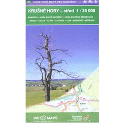 Krušné hory střed 1:25 000