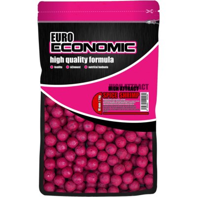 LK Baits Euro Economic Boilies Spice Shrimp 1kg 14mm