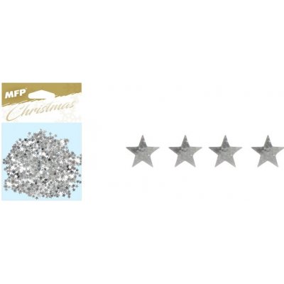 MFP 8885886 Konfety hvězdičky 20g stříbrné – Hledejceny.cz