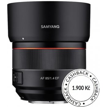 Samyang 85mm AF f/1.4 Canon EF