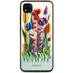 Pouzdro Mobiwear Glossy Xiaomi Redmi 9C - G015G Barevné květinky – Zboží Mobilmania